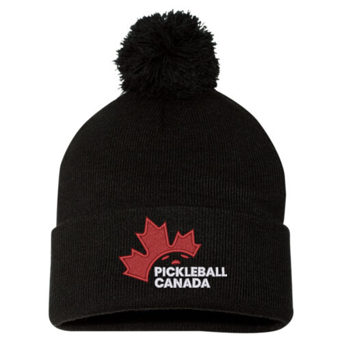 Sportsman Adult Emblem Embroidered Pom-Pom Toque Thumbnail