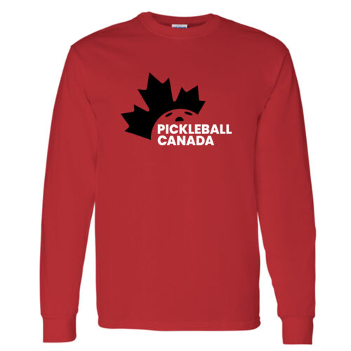 Gildan Unisex Crest Printed Long Sleeve Thumbnail