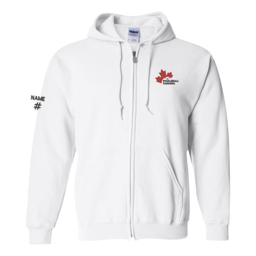 Gildan Unisex Emblem Embroidered Full Zip Thumbnail