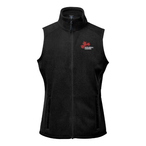 Montaulk Women's Emblem Embroidered Fleece Vest Thumbnail